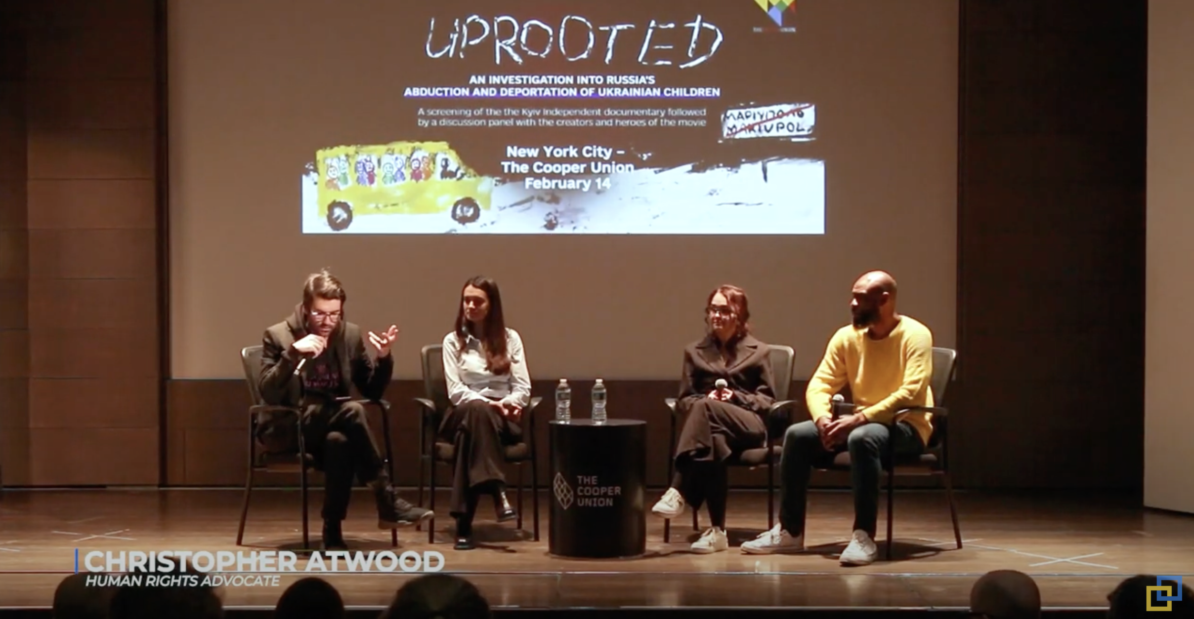 N.Y.C. Uprooted Film Screening Q&A with Kyiv Independent