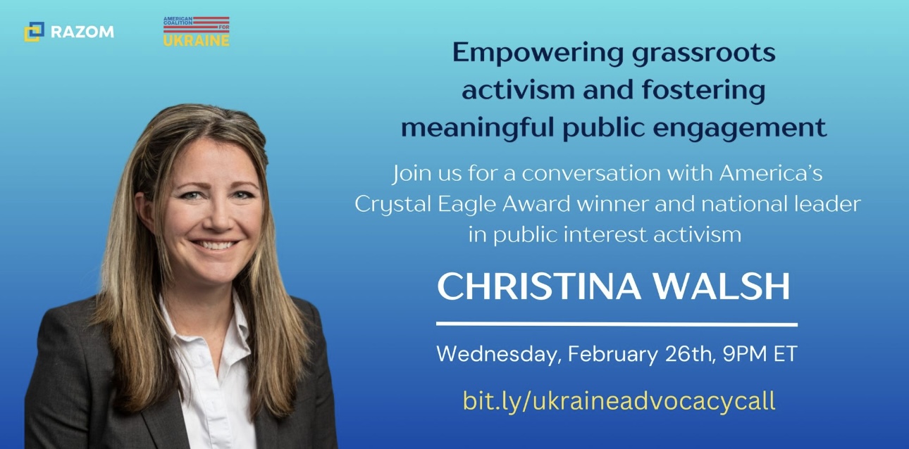 Grassroots Advocacy and Public Engagement with Christina Walsh