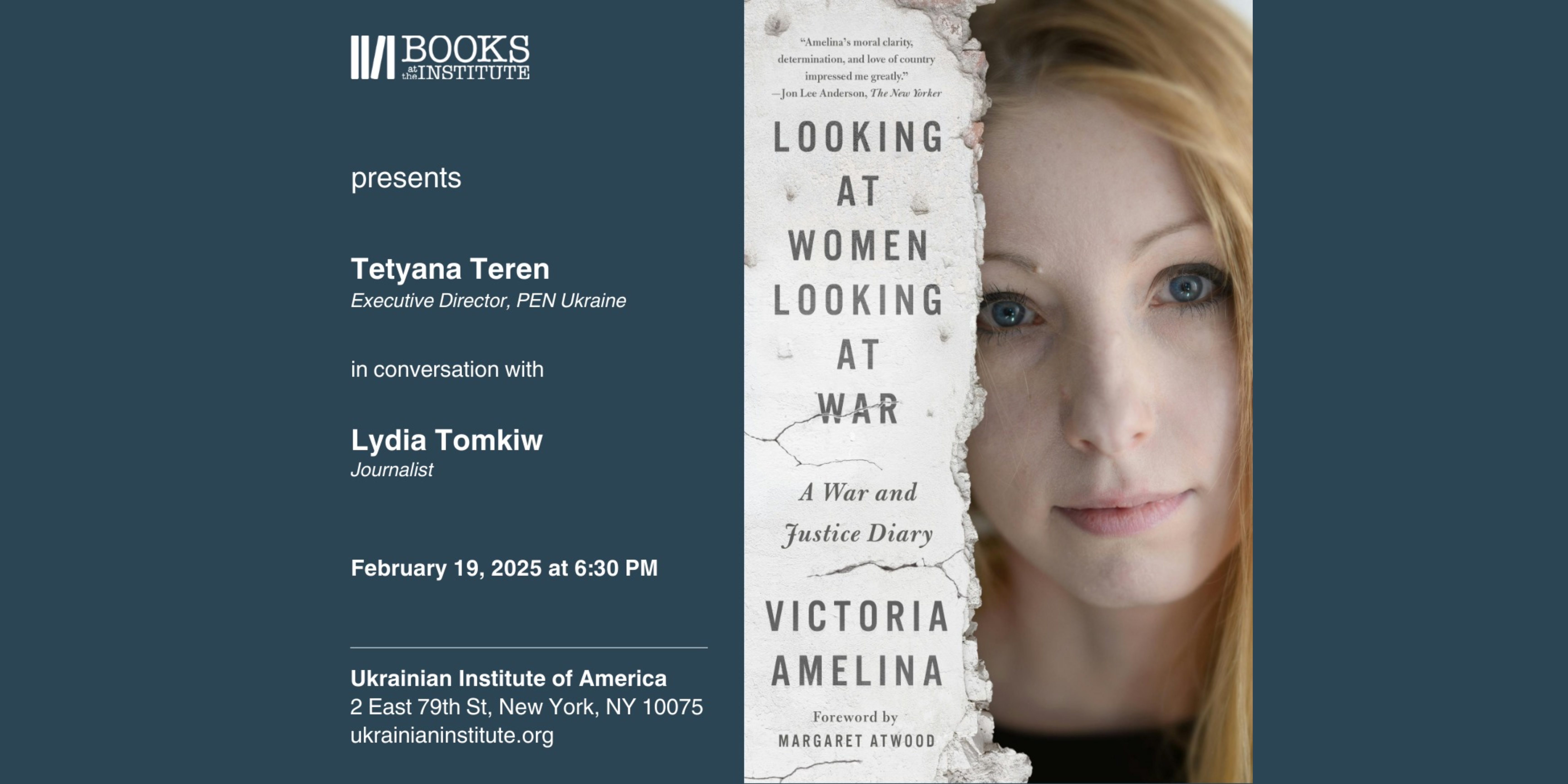 Books at the Institute: Looking at Women Looking at War